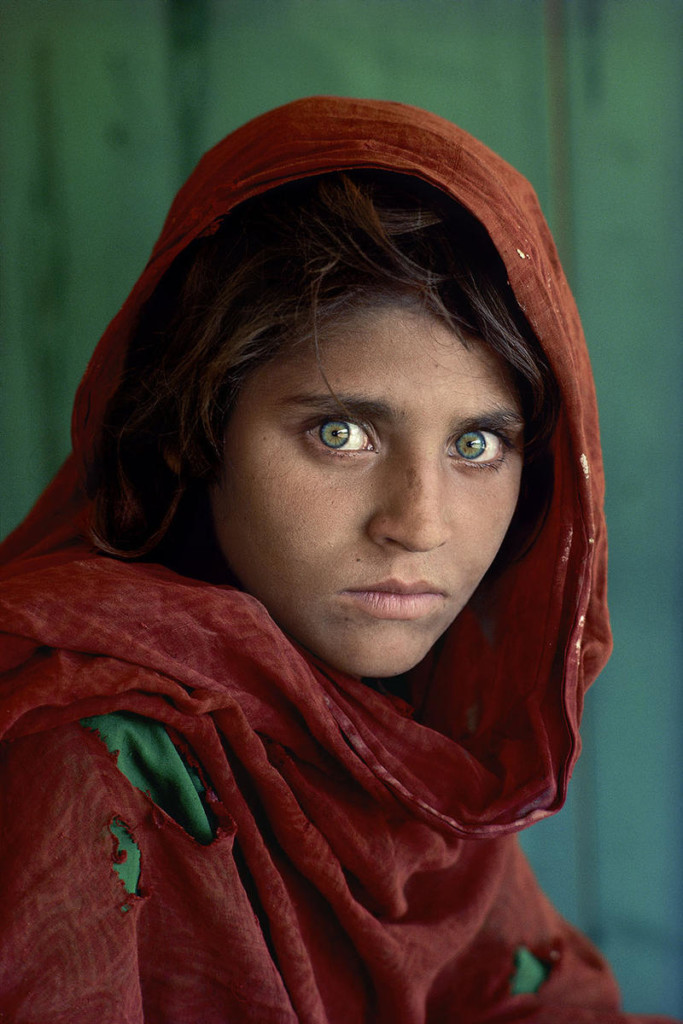 Afghan Girl - Rule of Thirds