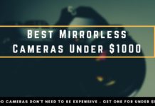 Best Mirrorless Cameras under 1000